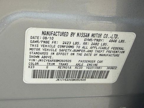 Used 2011 INFINITI G37 x Sedan w/ Premium Pkg image 28