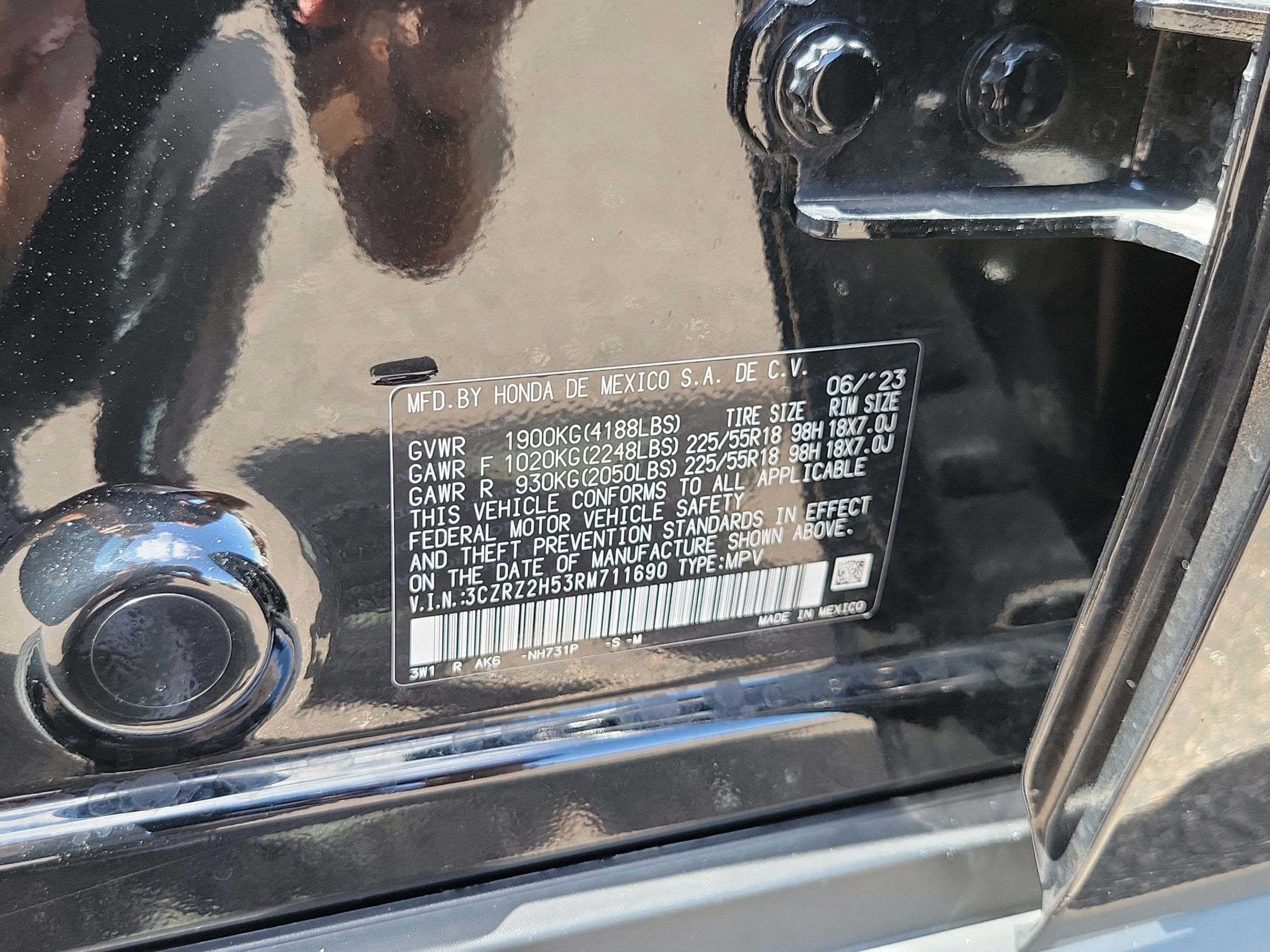 Certified 2024 Honda HR-V Sport image 33