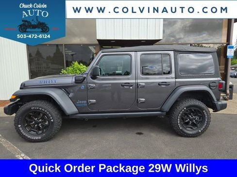 Used 2023 Jeep Wrangler Unlimited w/ Cold Weather Group AWD/4WD image 1