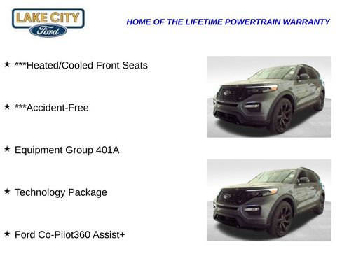 Used 2024 Ford Explorer ST w/ Technology Package AWD/4WD image 3