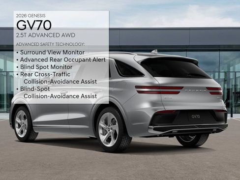 New 2026 Genesis GV70 2.5T Advanced AWD/4WD image 7