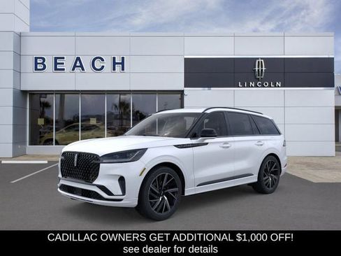 New 2026 Lincoln Aviator Black Label w/ Jet Appearance Package AWD/4WD image 1