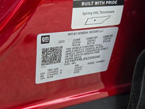 Certified 2025 Cadillac Lyriq Luxury w/ LPO, Floor Liner Package image 32