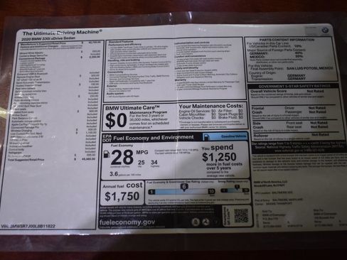 Used 2020 BMW 330i xDrive Sedan w/ Convenience Package image 51