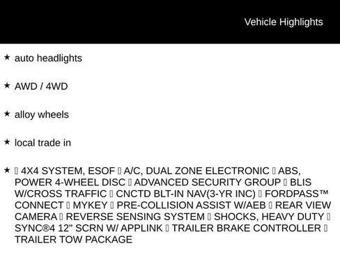 Used 2022 Ford F350 Lariat w/ Camper Package image 5