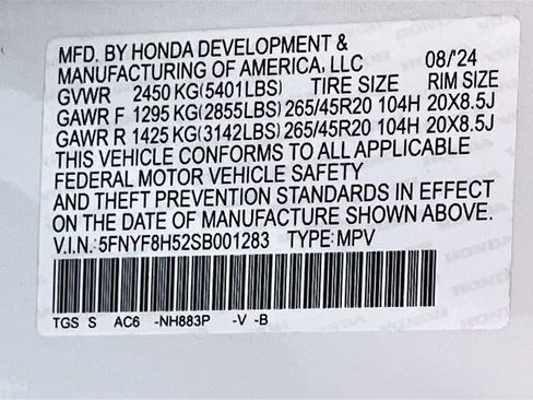 Used 2025 Honda Passport EX-L image 32