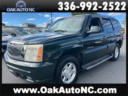 Used 2002 Cadillac Escalade AWD