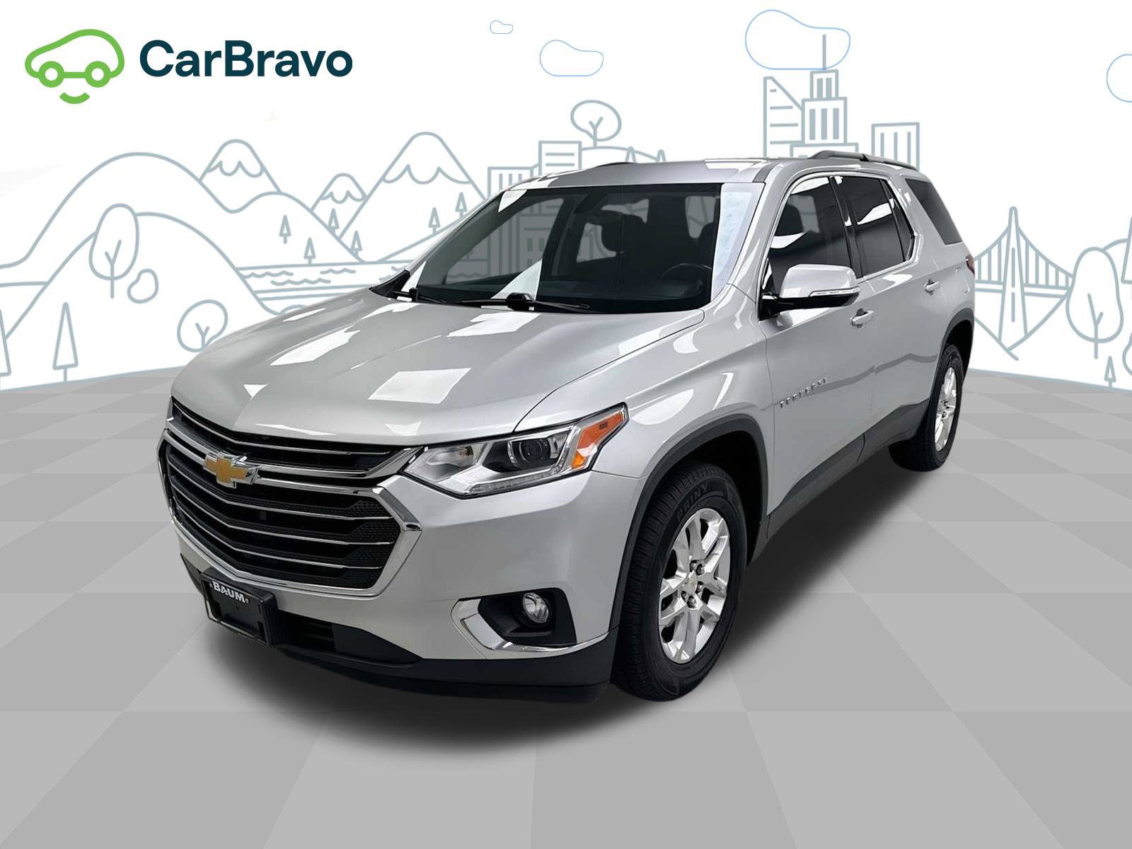 Certified 2019 Chevrolet Traverse LT FWD image 1