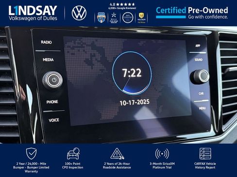 Certified 2022 Volkswagen Atlas SE w/ Black Wheel Package image 15