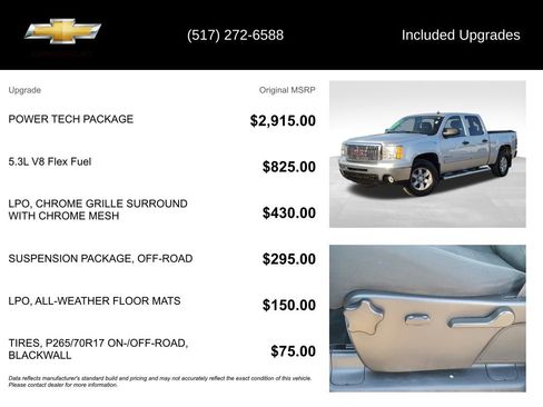 Used 2012 GMC Sierra 1500 SLE w/ Power Tech Package image 5