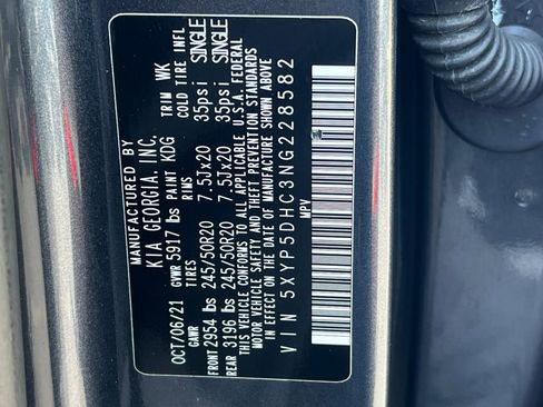 Used 2022 Kia Telluride SX w/ SX Prestige Package image 59