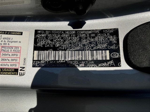 Used 2013 Lexus IS 250C RWD image 20