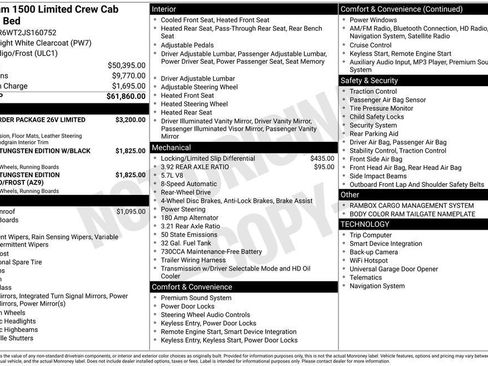 Used 2018 RAM 1500 Limited RWD image 39