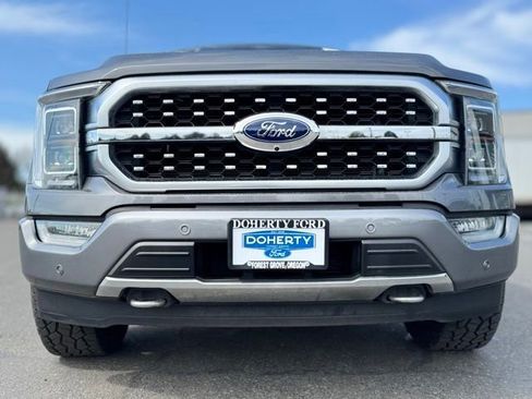 Certified 2022 Ford F150 Platinum w/ Equipment Group 701A High AWD/4WD image 8