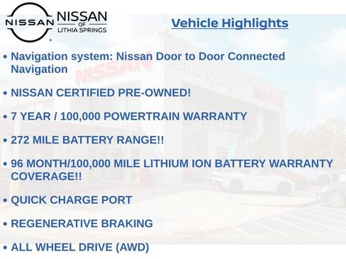 Certified 2024 Nissan Ariya AWD image 33