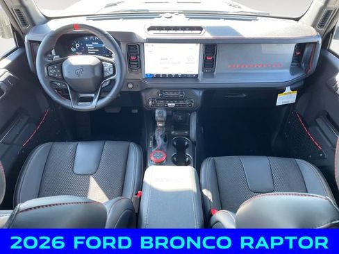 New 2026 Ford Bronco Raptor w/ Interior Carbon Fiber Pack AWD/4WD image 10