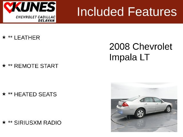 Used 2008 Chevrolet Impala LT w/ Luxury Edition Package FWD image 3