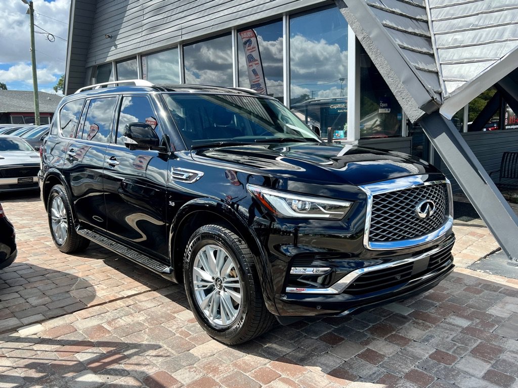 Used 2019 INFINITI QX80 Luxe AWD/4WD image 3