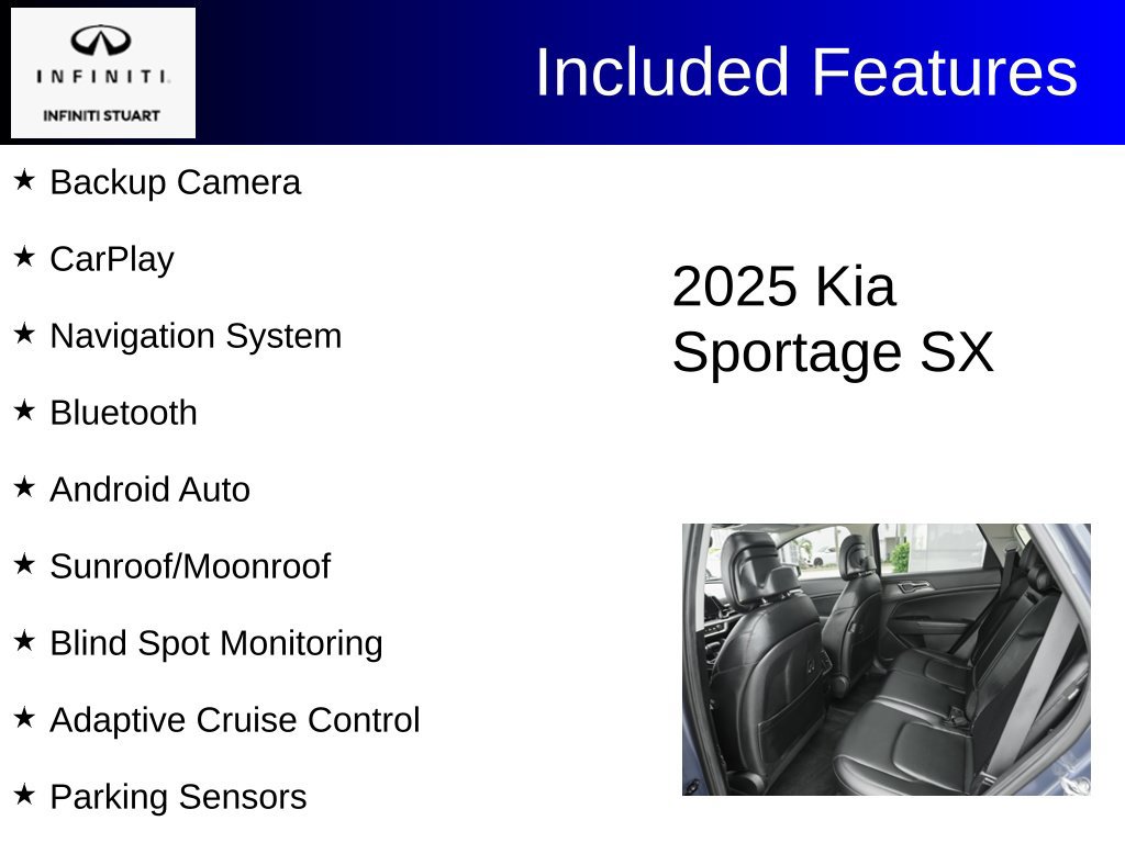 Used 2025 Kia Sportage SX FWD image 7
