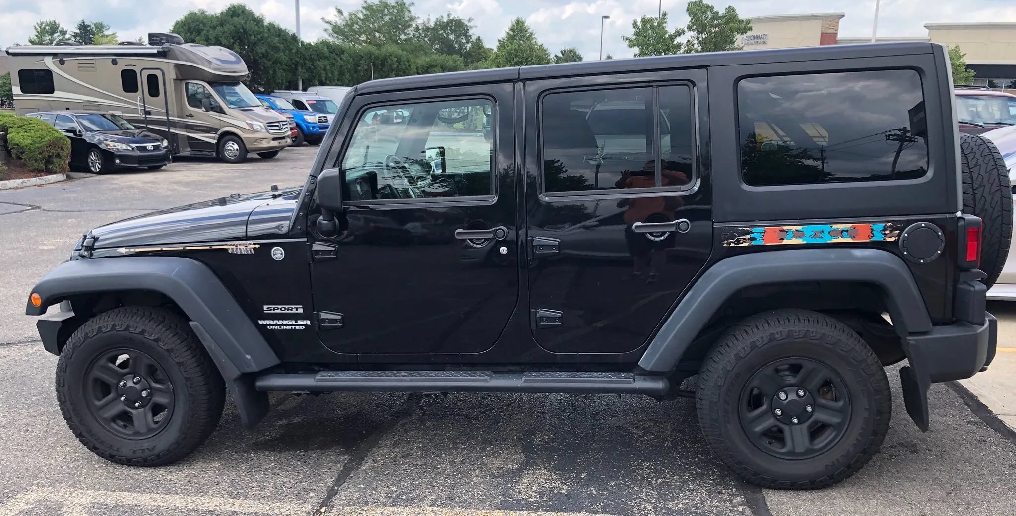 Used 2015 Jeep Wrangler Unlimited Sport w/ Mopar Black Appearance Group AWD/4WD image 29