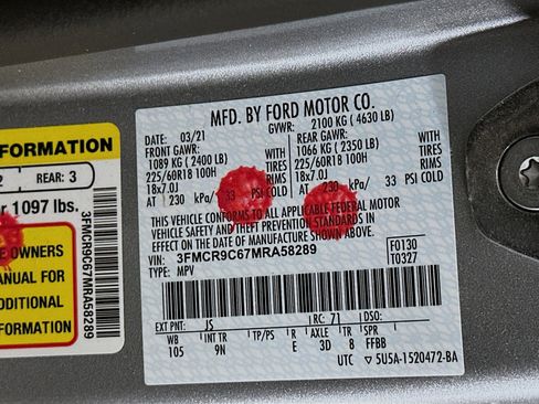 Used 2021 Ford Bronco Sport Outer Banks image 12