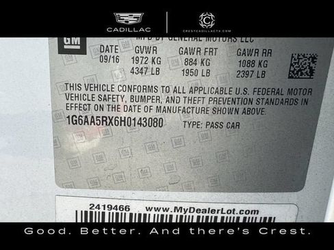 Used 2017 Cadillac ATS 2.0T Sedan RWD image 30
