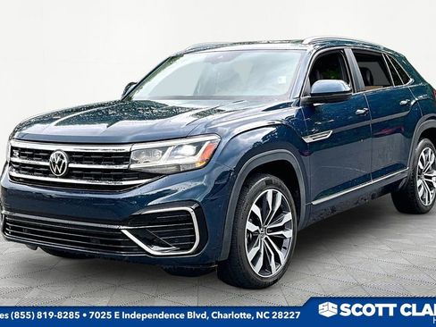 Used 2021 Volkswagen Atlas Cross Sport SEL R-Line FWD image 3