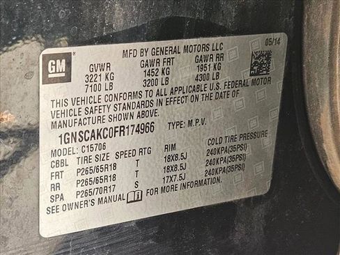 Used 2015 Chevrolet Tahoe LS w/ Max Trailering Package image 20