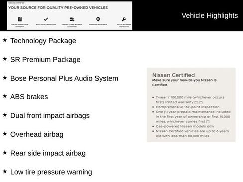 Certified 2023 Nissan Kicks SR w/ SR Premium Package image 9