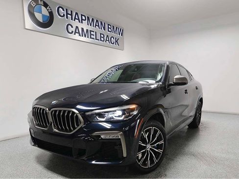 Used 2020 BMW X6 M50i w/ Luxury Seating Package image 1