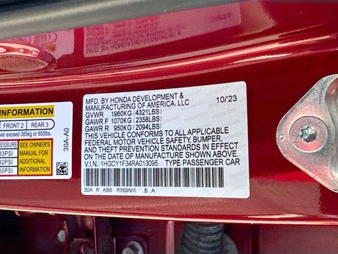 Used 2024 Honda Accord EX image 30