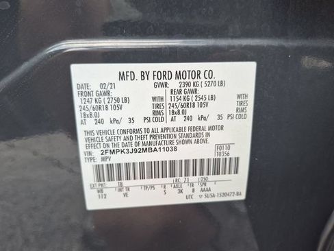 Used 2021 Ford Edge SEL FWD image 29