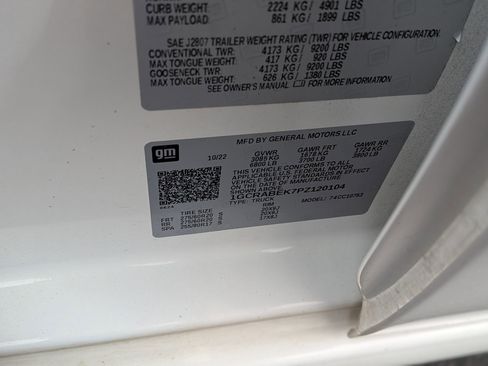 Used 2023 Chevrolet Silverado 1500 Custom image 34