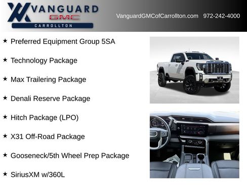 Used 2024 GMC Sierra 2500 Denali w/ Denali Reserve Package AWD/4WD image 6