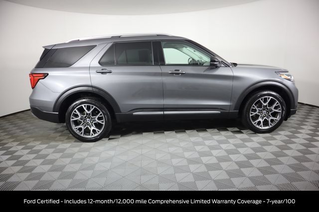 Certified 2025 Ford Explorer Platinum w/ Ultimate Package AWD/4WD image 3