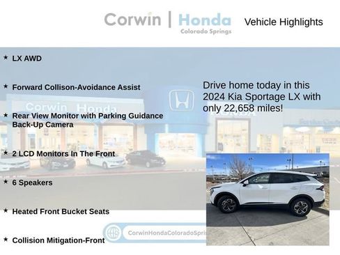 Used 2024 Kia Sportage LX image 6
