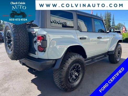 Certified 2024 Ford Bronco Raptor w/ Interior Carbon Fiber Pack 6 AWD/4WD image 8