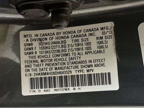 Used 2013 Honda CR-V LX image 37