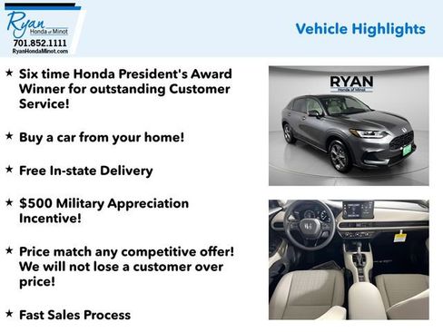 New 2026 Honda HR-V LX image 2