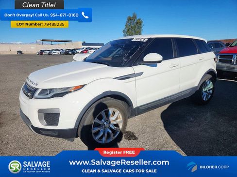 Used 2017 Land Rover Range Rover Evoque SE image 1