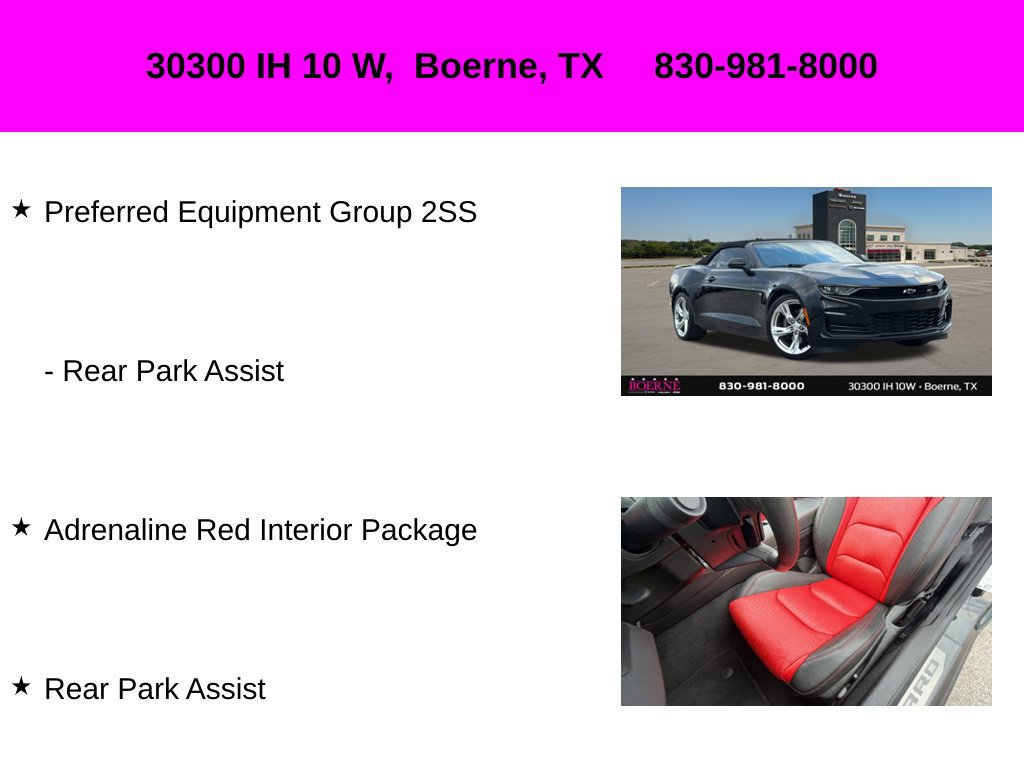 Used 2023 Chevrolet Camaro SS RWD image 10