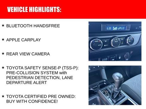 Certified 2022 Toyota Tacoma TRD Off-Road w/ Technology Package image 9
