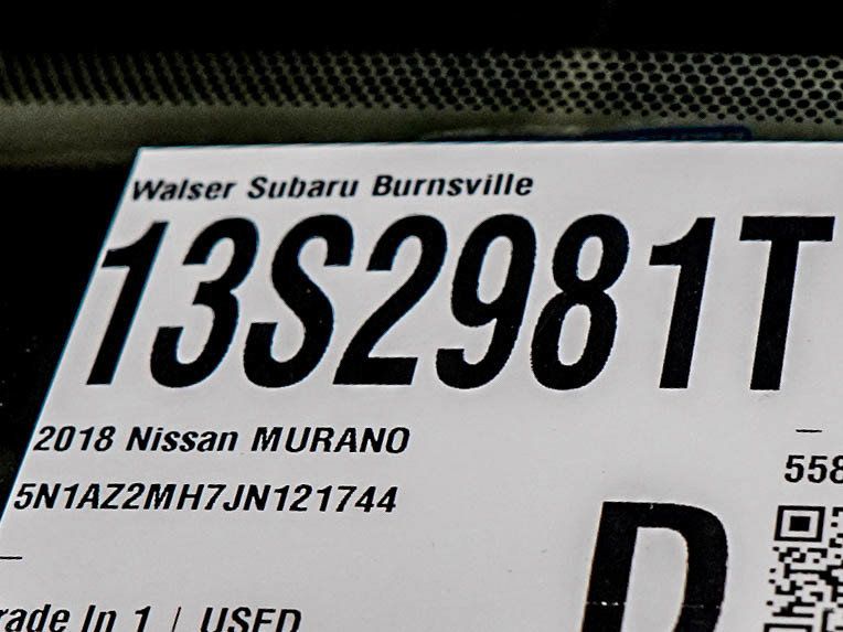Used 2018 Nissan Murano SL AWD/4WD image 31