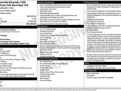 Used 2024 Chevrolet Silverado 1500 Custom image 4