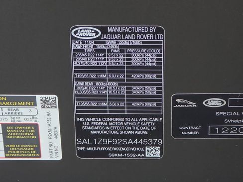 New 2025 Land Rover Range Rover Sport SV Edition Two AWD/4WD image 37