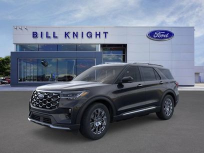 New 2026 Ford Explorer Platinum