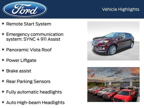 Used 2023 Ford Edge SEL w/ Convenience Package AWD/4WD image 8