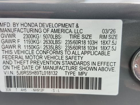New 2026 Honda CR-V Sport-L image 26