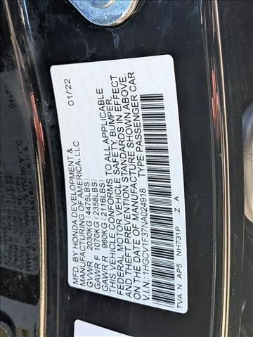Used 2022 Honda Accord Sport image 24