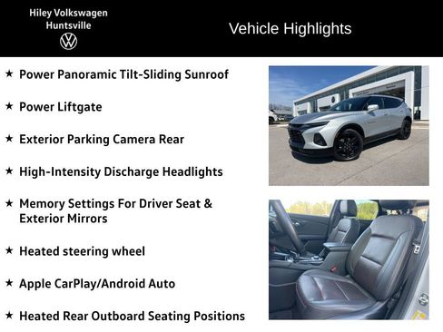 Used 2021 Chevrolet Blazer RS w/ Enhanced Convenience Package image 13